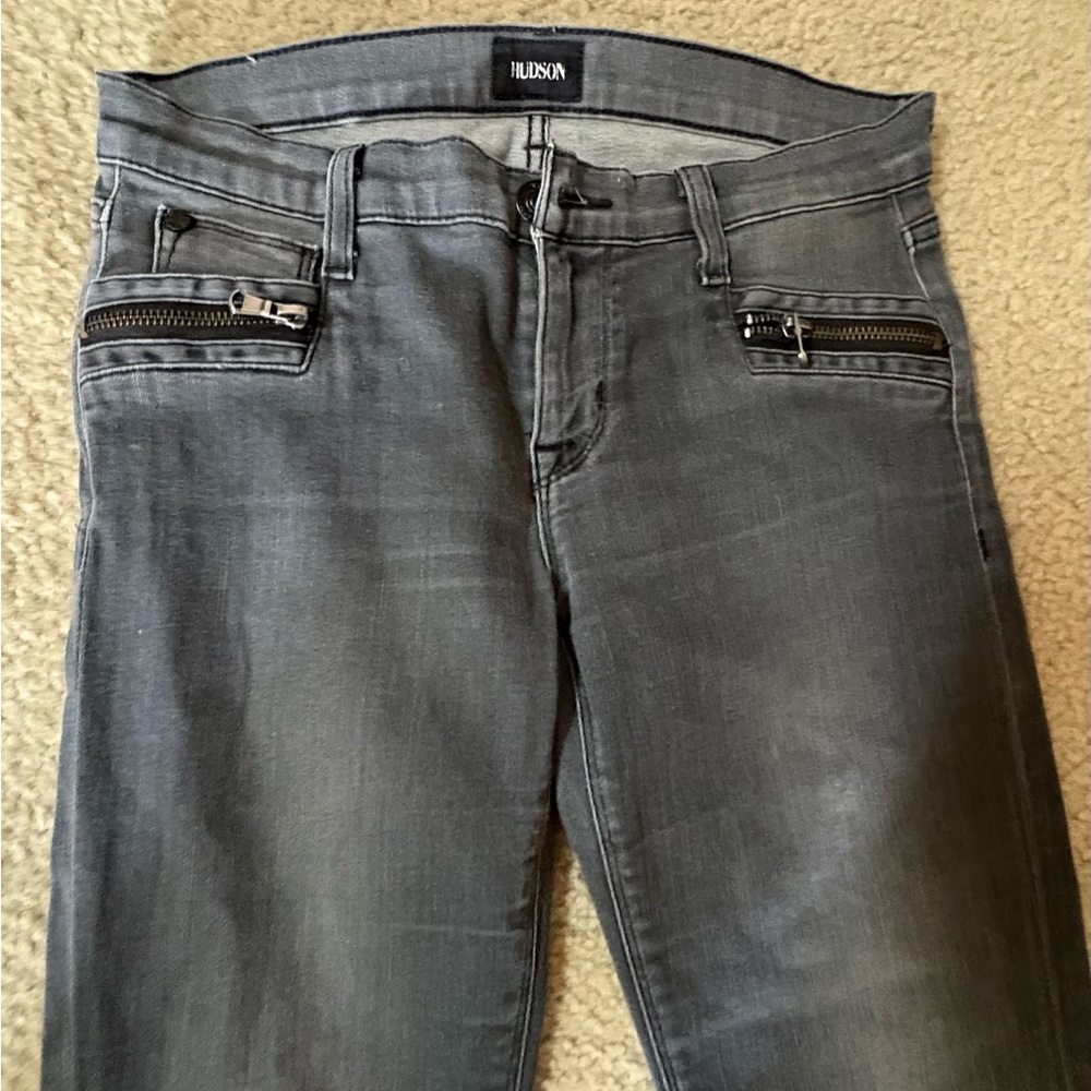 Hudson Jeans Women's Skinny Jeans in Gray: Size 26